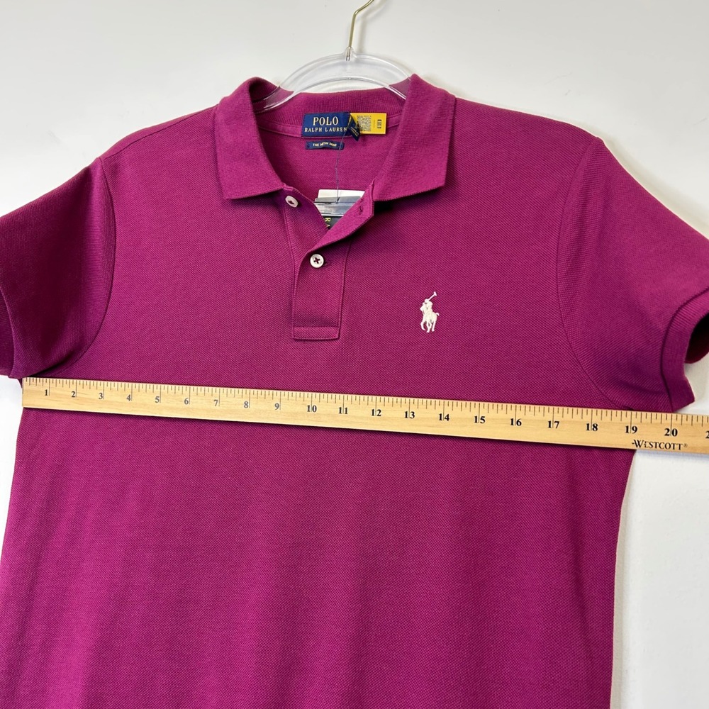 NEW Polo Ralph Lauren Collared Shirt Dress Women's Medium Pink Preppy - Picture 7 of 10